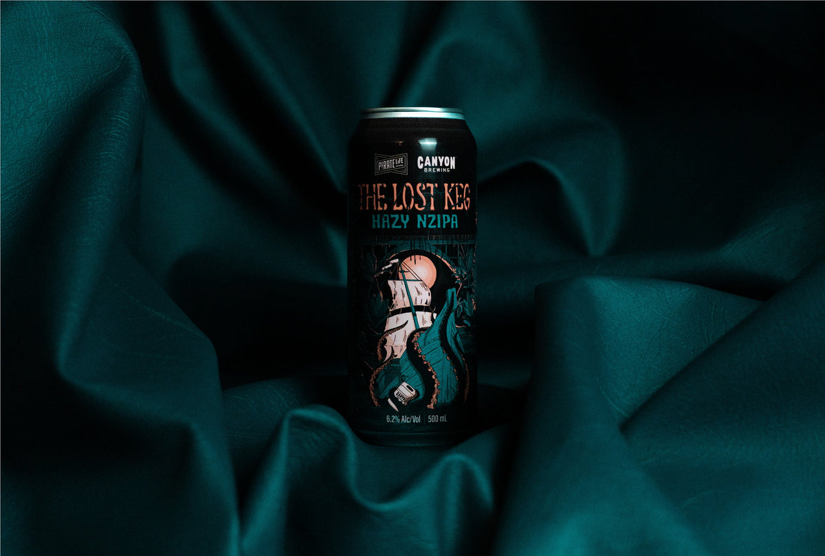 PL X Canyon Brewing = The Lost Keg NZIPA