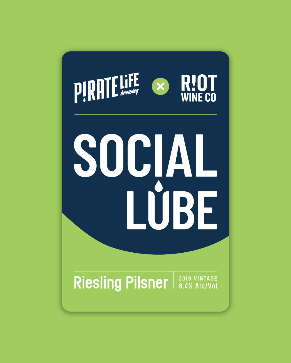 Social Lube Riesling Pilsner