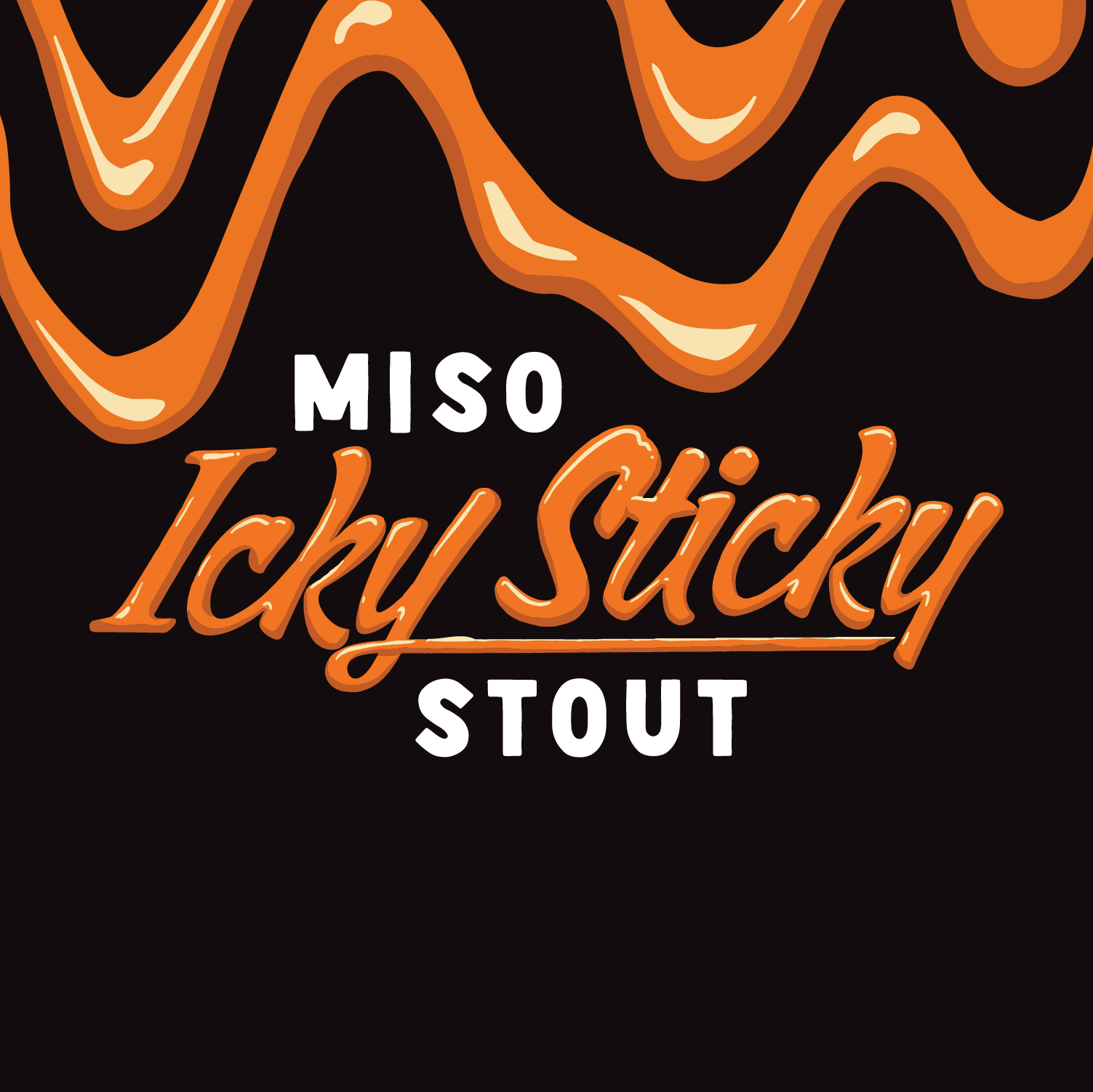 Miso Icky Sticky Stout